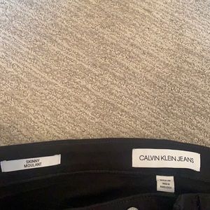 Calvin Klein Skinny Black Jeans